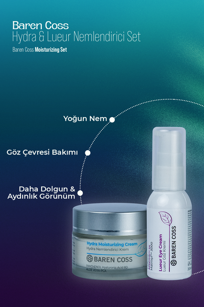 Baren Coss Hydra & Lueur Nemlendirici Set