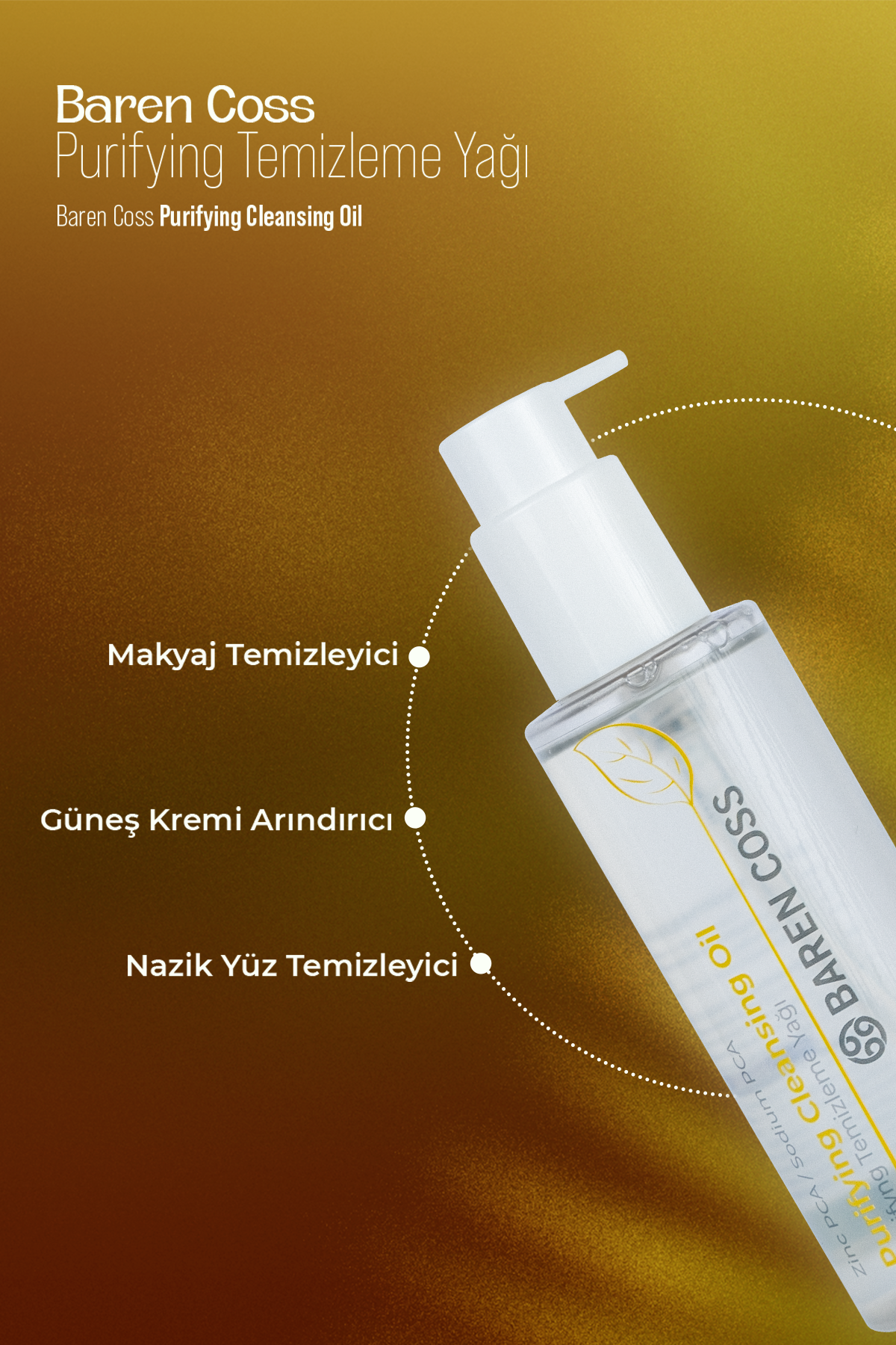 Baren Coss Purifying Temizleme Yağı
