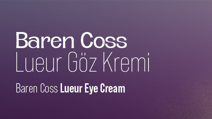Baren Coss Lueur Göz Kremi