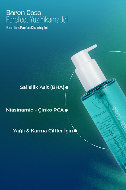 Baren Coss Porefect Yüz Yıkama Jeli