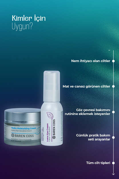 Baren Coss Hydra & Lueur Nemlendirici Set