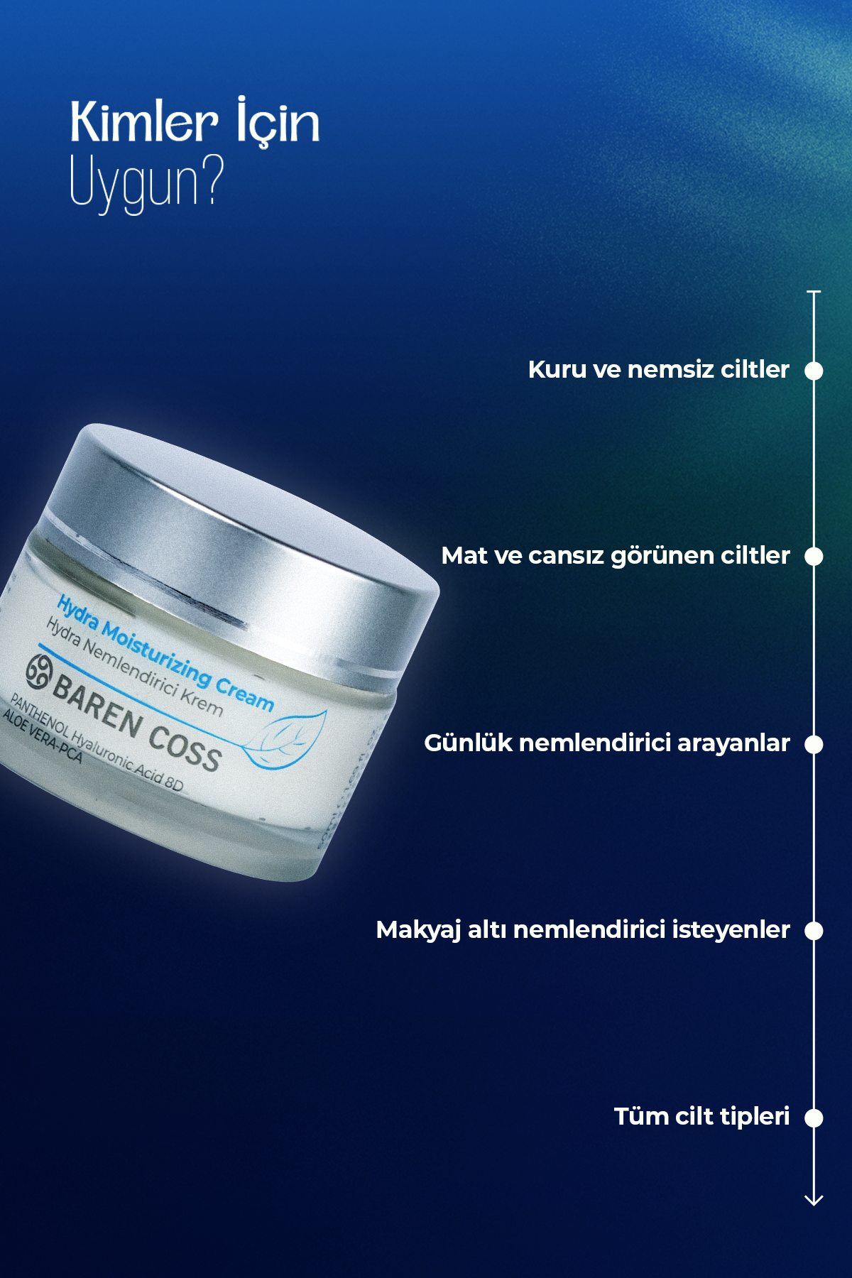 Baren Coss Hydra Nemlendirici Krem