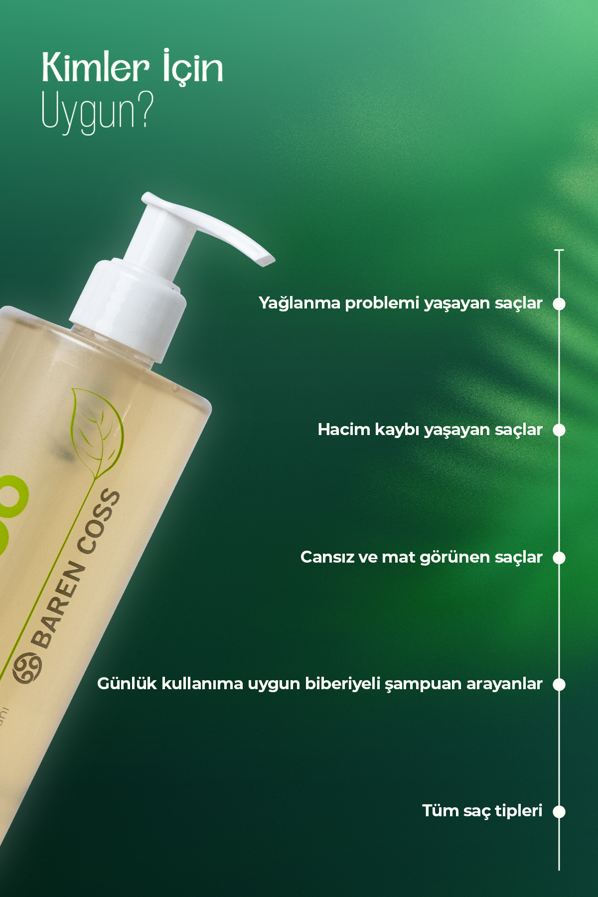 Baren Coss Biberiye Şampuanı