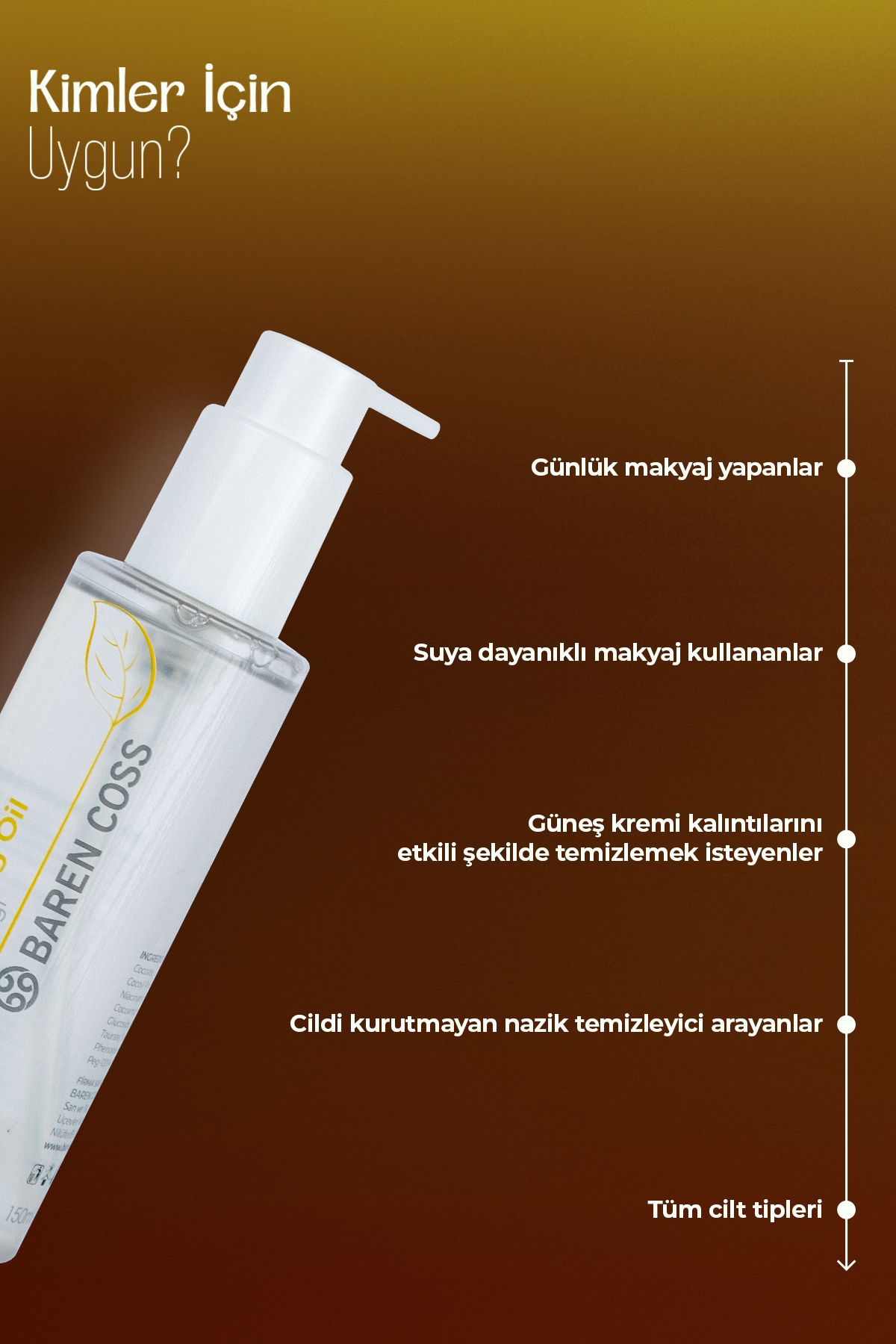 Baren Coss Purifying Temizleme Yağı