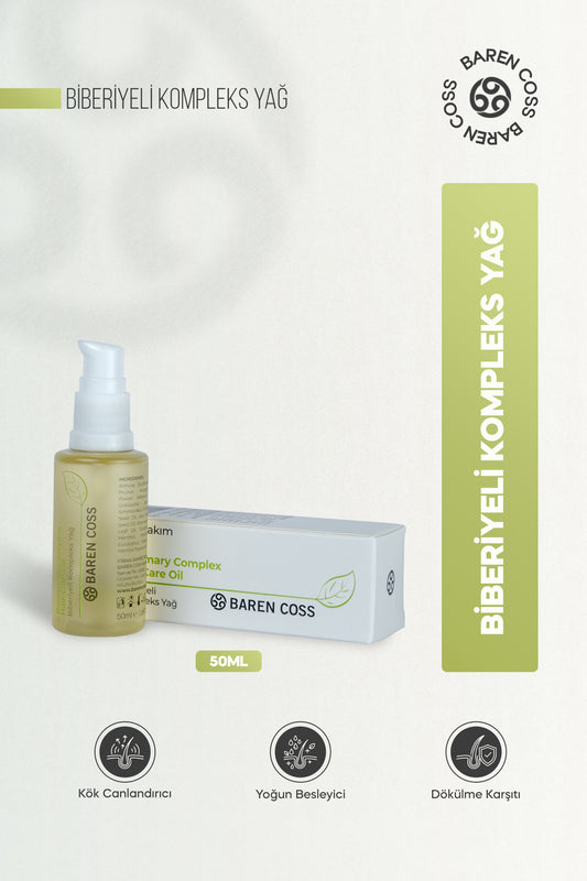 Baren Coss Biberiyeli Kompleks Saç Bakım Yağı