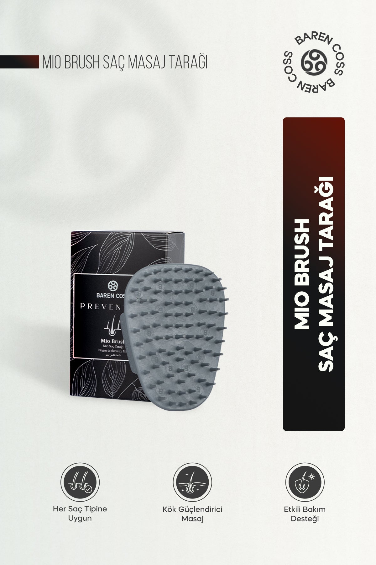Mio Brush Saç Masaj Tarağı