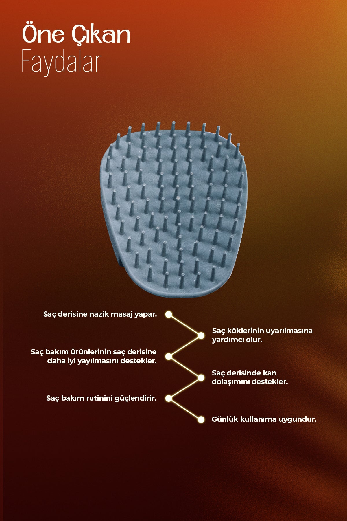 Mio Brush Saç Masaj Tarağı