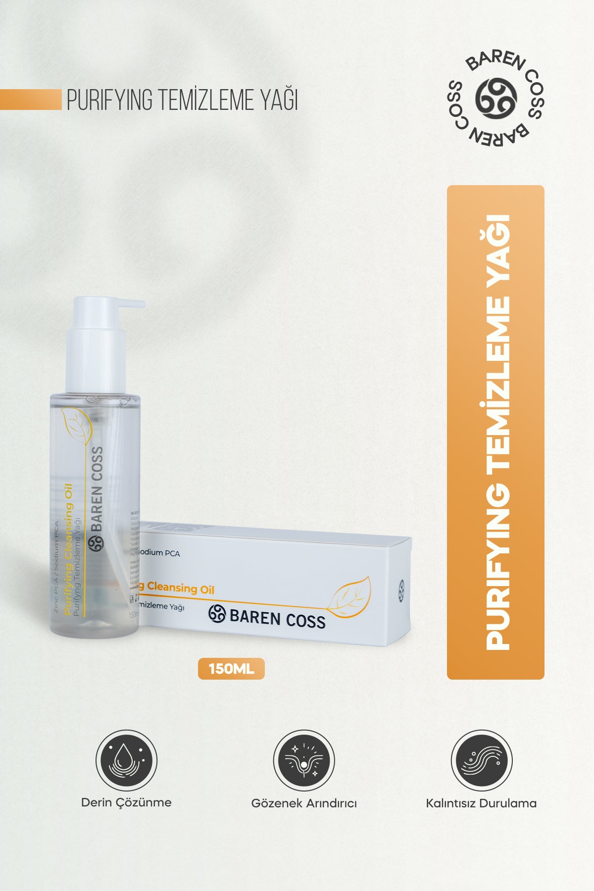 Baren Coss Purifying Temizleme Yağı